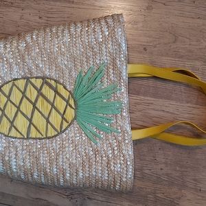 Fun straw bag for summer!